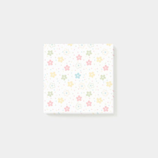 Pastel Floral Scatter Post-it Notes