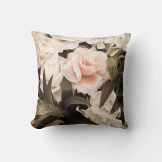 Pastel Floral Vintage: Timeless Elegance Cushion