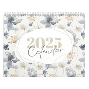 pastel floral wall calendar, 2025 wall calendar, f calendar