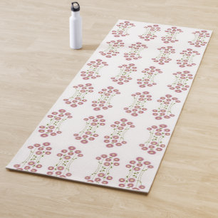 Pastel Floral Yoga Mat