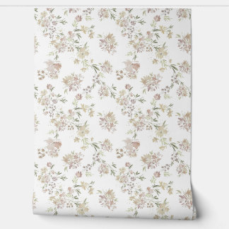 Pastel Florals Wallpaper