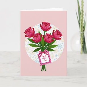 Pastel Flower Bouquet Card