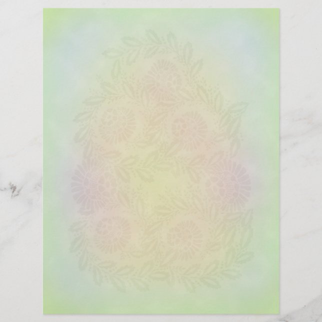 Pastel Flower Design (Front)
