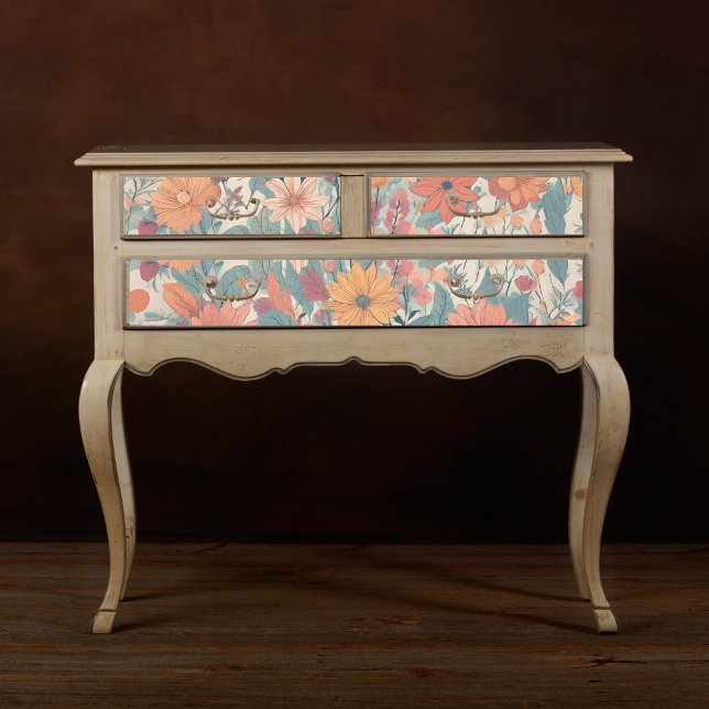 Pastel Flower Garden Decoupage Tissue Paper (Creator Uploaded)