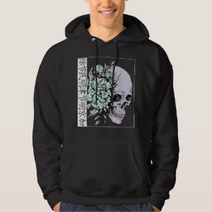 Pastel Flower I Skull I Aesthetic Art I Japanese A Hoodie