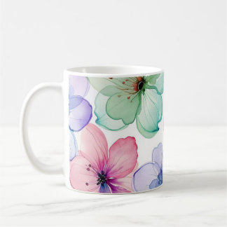 Pastel Flower Mug 