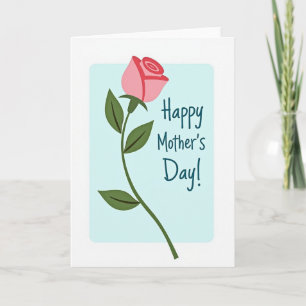 Pastel Flower Pattern Card