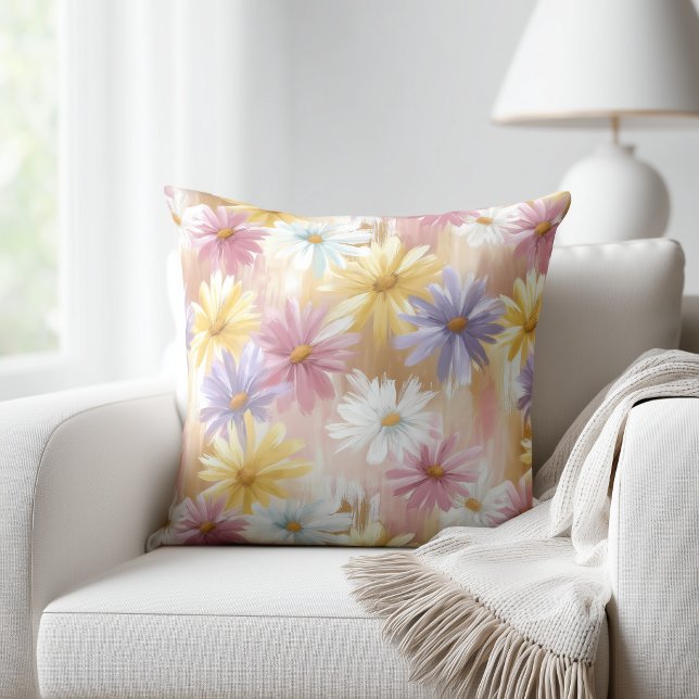 Pastel Flowers Cushion (Creator Uploaded)