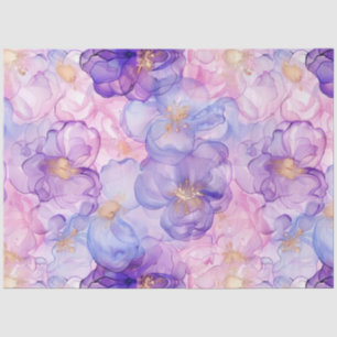 Pastel Flowers Design Series 7 Tissue Paper