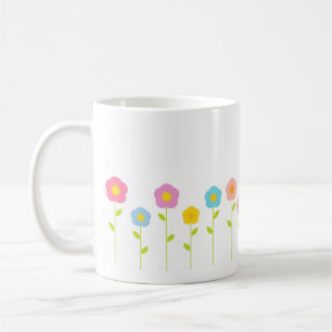 Pastel flowers Mug