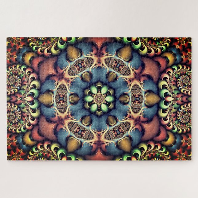 pastel flowers puzzle (Horizontal)