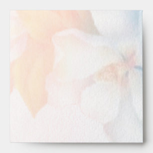 Pastel Flowers to Match Pastel Watercolors Envelope