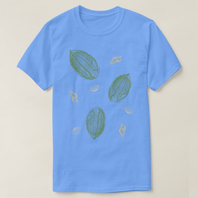 Pastel Fossil Pattern 1 T-Shirt (Design Front)