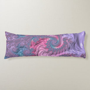 Pastel Fractal Body Cushion