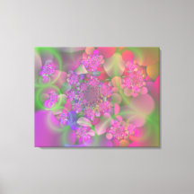 Pastel Fractal Flower Garden
