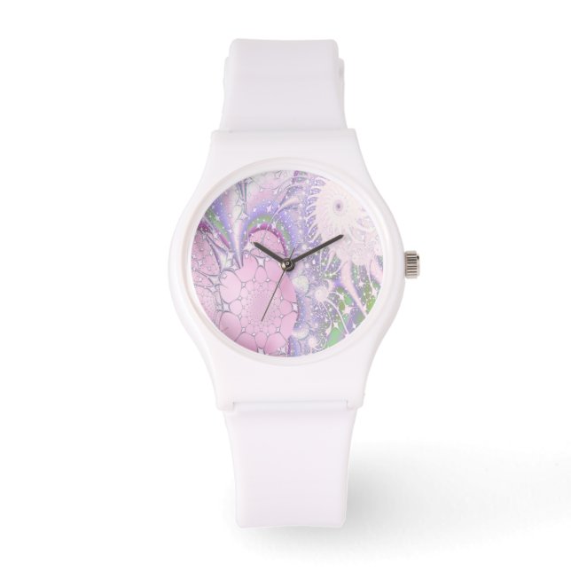 Pastel Fractal Watch (Front)