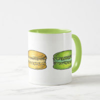 Pastel French Bakery Macaron Cookie Pastry Baking