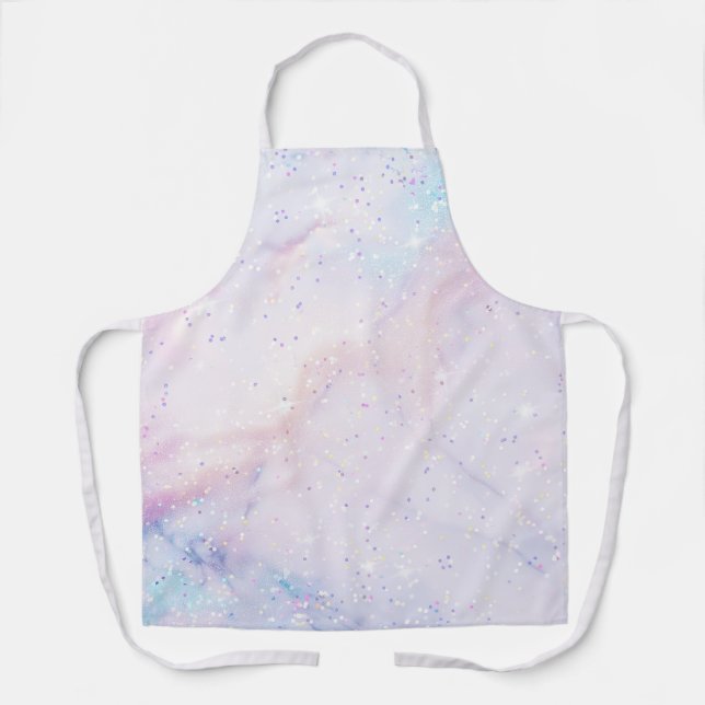 Pastel Galaxy Stardust Apron (Front)