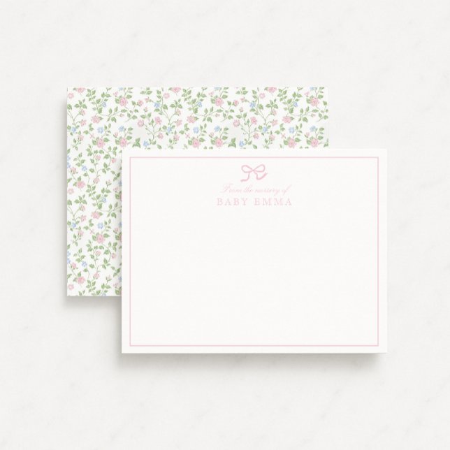 Pastel Garden Flowers From the Nursery Card (Creator Uploaded)