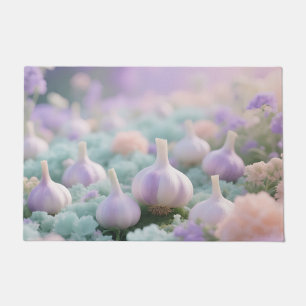 Pastel Garlic Garden Dreamscape Doormat