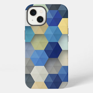 Pastel Geometric iPhone 13 Glossy Tough Case