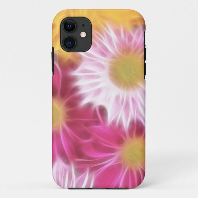 Pastel Gerberas Floral Case-Mate iPhone Case (Back)