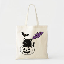 Pastel Ghost Halloween Tote Bag