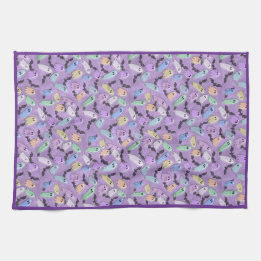 Pastel Ghosts Apron Kitchen Essential  Tea Towel