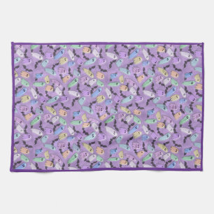 Pastel Ghosts Apron Kitchen Essential  Tea Towel