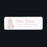 Pastel Gingerbread House Cookie<br><div class="desc">This return address label design features Pastel Gingerbread House Cookie. You can add your name and return address. 
If you have any questions or need help customizing this label,  please reach out. I'm happy to help.</div>
