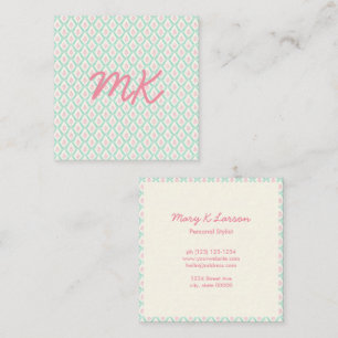 Pastel Girly Business Cards