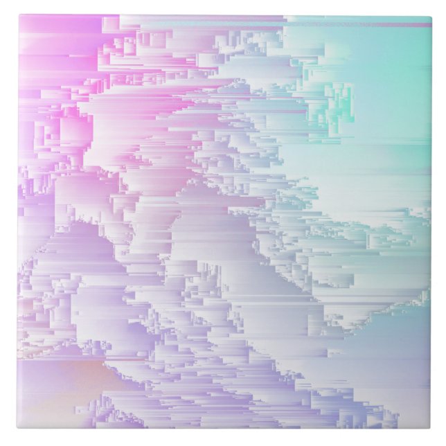 Pastel Glitch Tile (Front)