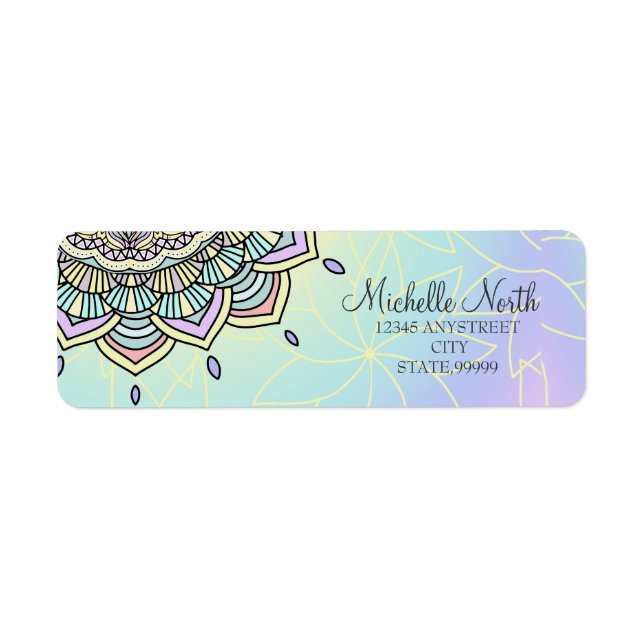 Pastel Glow Mandala ID359 (Front)