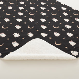 Pastel Goth Aesthetic Halloween  Sherpa Blanket