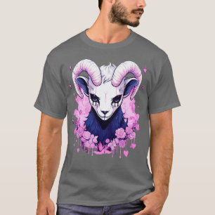 Pastel Goth Baphomet Creepy Kawaii Goat Menhera T-Shirt