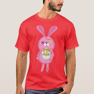 Pastel Goth Bunny And Ramen Kawaii T-Shirt