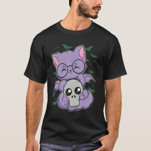 Pastel Goth Cat And Magic Item For Witchcore And Y T-Shirt