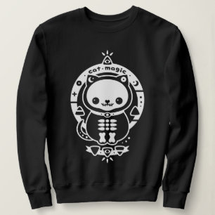 Pastel Goth Cat Magic Sweatshirt