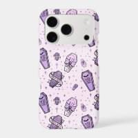 Pastel Goth Coffins Pattern