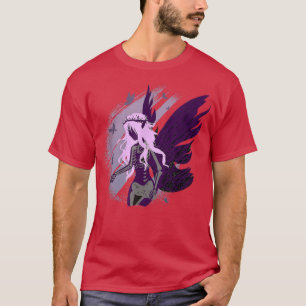 Pastel Goth Creepy Fairy Skeleton Gothic Witchcraf T-Shirt