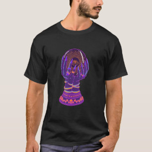 Pastel Goth Crystal Ball Fortune Teller Palm Reade T-Shirt