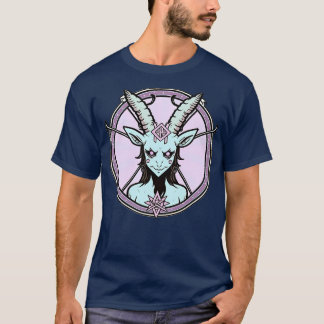 Pastel goth cute baphomet T-Shirt