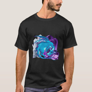 Pastel Goth Dragon Crystal Mythical Creature Fanta T-Shirt