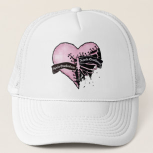 Pastel Goth Heart   Emotional and Emotionless Trucker Hat