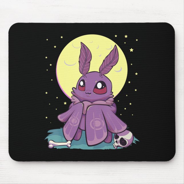 Pastel Goth Kawaii Anime Cute Baby Mouse Mat (Front)
