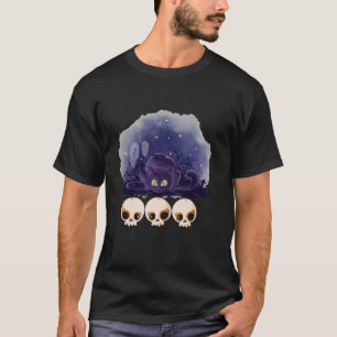 Pastel Goth Kawaii Cat Witchy Kitty Halloween Cat T-Shirt