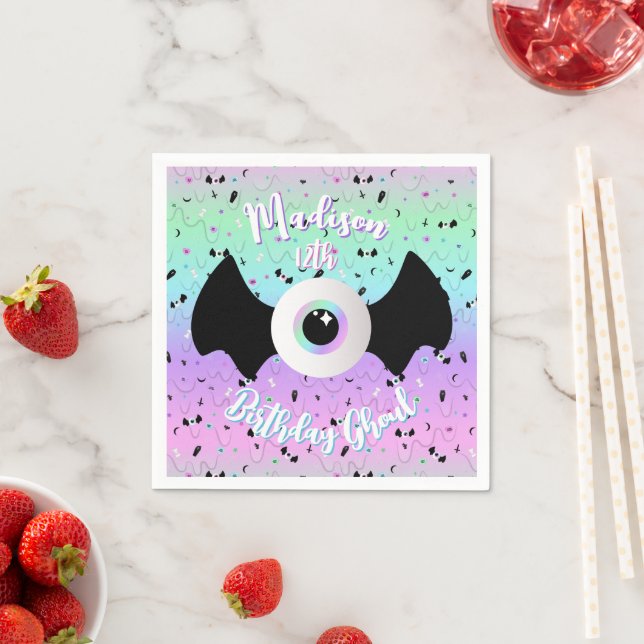 Pastel Goth Napkin (Insitu)