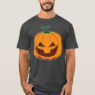 Pastel Goth Nu Halloween Cute Pumpkin Jackolantern T-Shirt