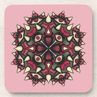 Pastel goth pink horror circus coaster