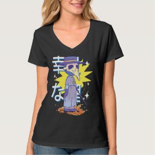 Pastel Goth Plague Doctor Creepy Wiccan Aesthetic T-Shirt